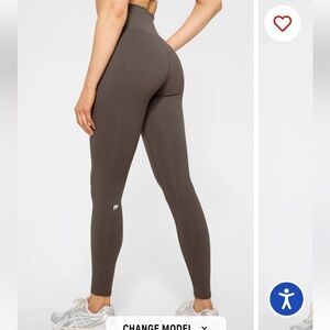 Fabletics define power hold leggings taupe